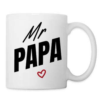 Mr Papa - cadeau pour les papa - Mug blanc - blanc - Droite