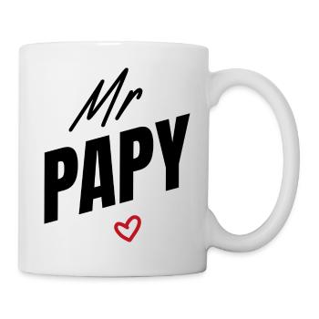 Mr Papy - cadeau pour les grand-pères - Mug blanc - blanc - Droite