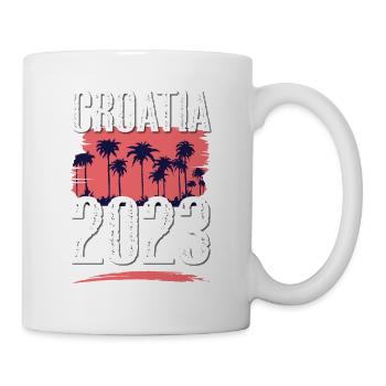 Croatie 2023 - Mug blanc - blanc - Droite