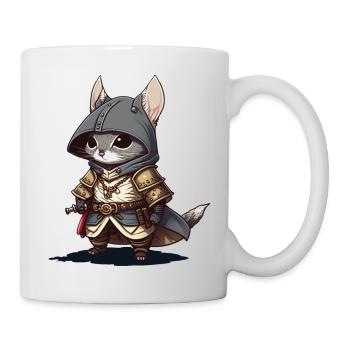 chinchilla assassin - Mug blanc - blanc - Droite
