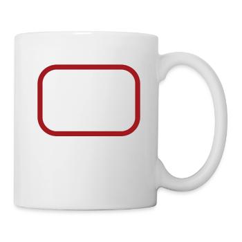 Lustiges Feuerwehr Hydrant - Tasse - Weiß - Rechts