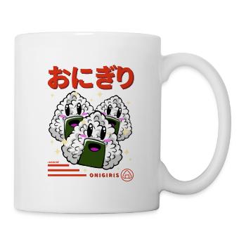 Japon petits Onigiris Kanji - Mug blanc - blanc - Droite