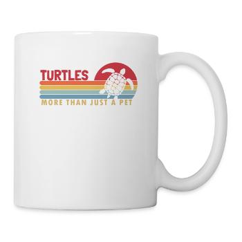 Turtles more than a Pet Giant Turtle - Mug - white - Right