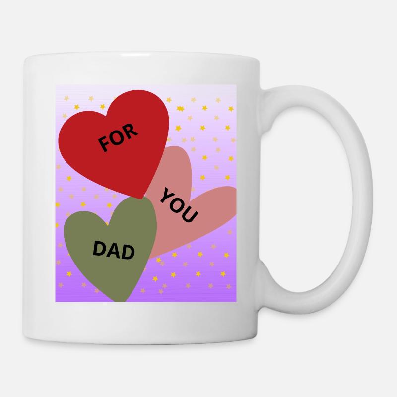 Für dich, Papa - Tasse - Weiß