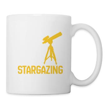 Stargazer Gift Kosmologie Stargazing - Tasse - Weiß - Rechts