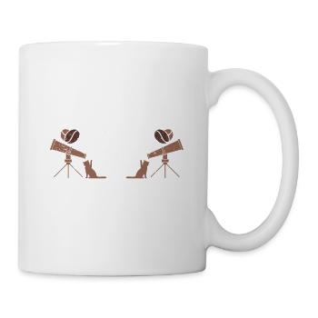 Stargazer Gift Kosmologie Stargazing - Tasse - Weiß - Rechts