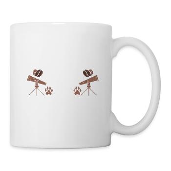 Stargazer Gift Kosmologie Stargazing - Tasse - Weiß - Rechts