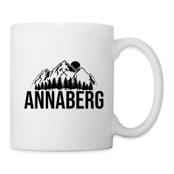 Annaberg Erzgebirge - Tasse - Weiß - Rechts