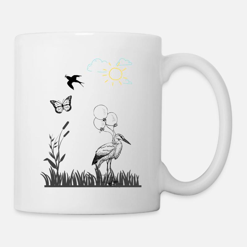 Source - Mug blanc - blanc