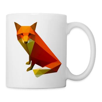 Fox - Tasse - Weiß - Rechts