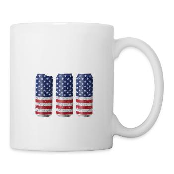 Funny July 4th USA Shut Up Liver They Are Fine - Mug - white - Right