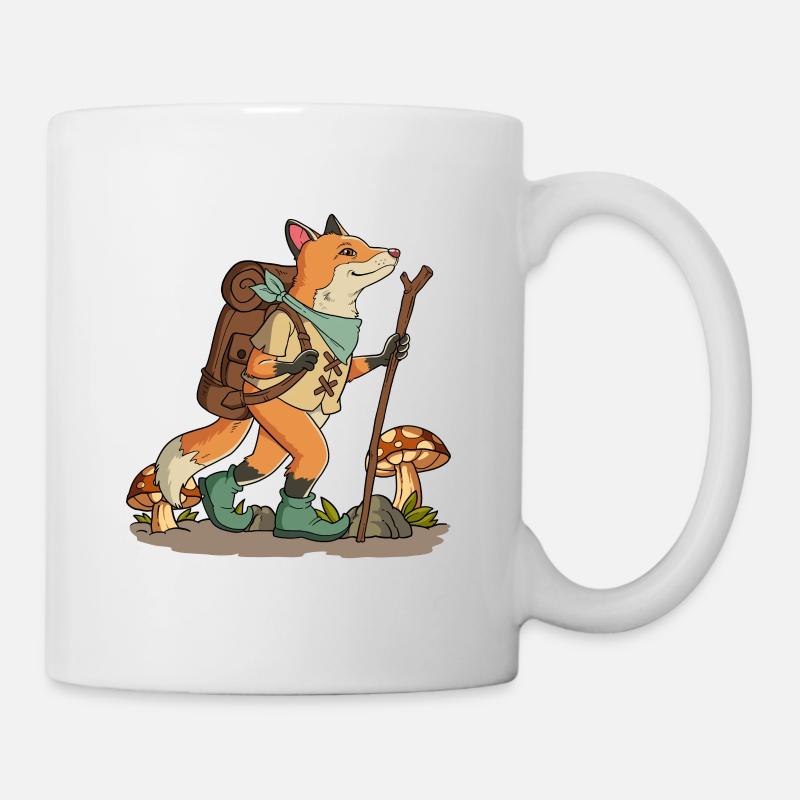 Cottagecore Renard - Mug blanc - blanc