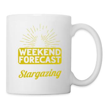 Stargazer Gift Kosmologie Stargazing - Tasse - Weiß - Rechts