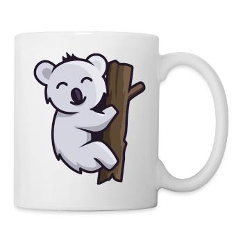 Joyeux koala ours koala - Mug blanc - blanc - Droite