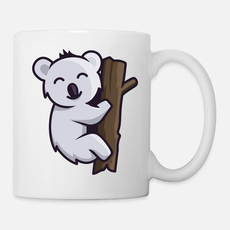 glücklicher Koalabär Koala - Tasse - Weiß