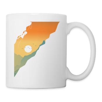 Climbing Mountaineering Bouldering Mountaineer Outdoor - Mug - white - Right