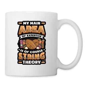 Funny Yarn Lover, Crochet - Mug - white - Right