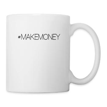 Geld Entrepreneur Spruch - Tasse - Weiß - Rechts