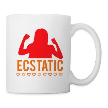 EKSTATISCHES Mädchen - Tasse - Weiß - Rechts