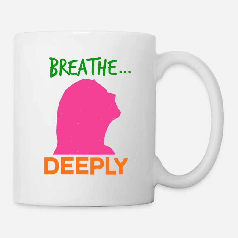 PROFONDÉMENT - Mug blanc - blanc