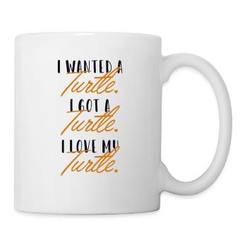 Turtle Love Giant Tortoise Tortoise - Mug - white - Right