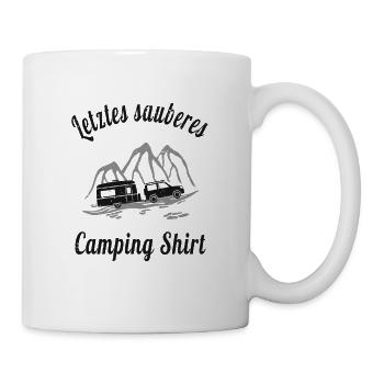 Wohnwagen Camper Camping - Tasse - Weiß - Rechts