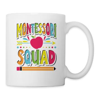 Montessori Teacher Preschool Kindergarten - Mug - white - Right