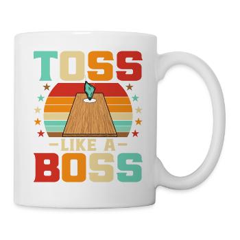 Lancer comme un patron - Mug blanc - blanc - Droite