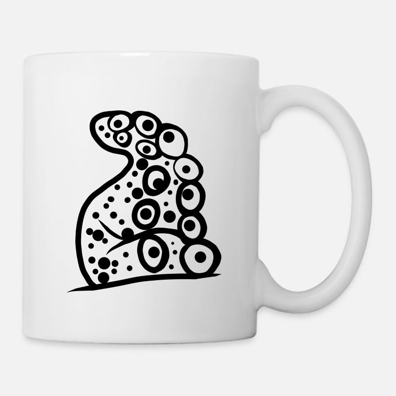 Tentacules - Vie marine - Mug blanc - blanc