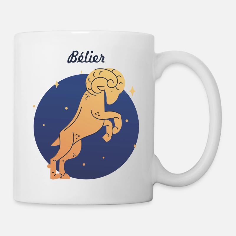 Bélier - Mug blanc - blanc