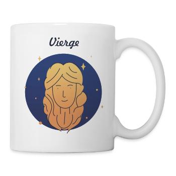Vierge - Mug blanc - blanc - Droite