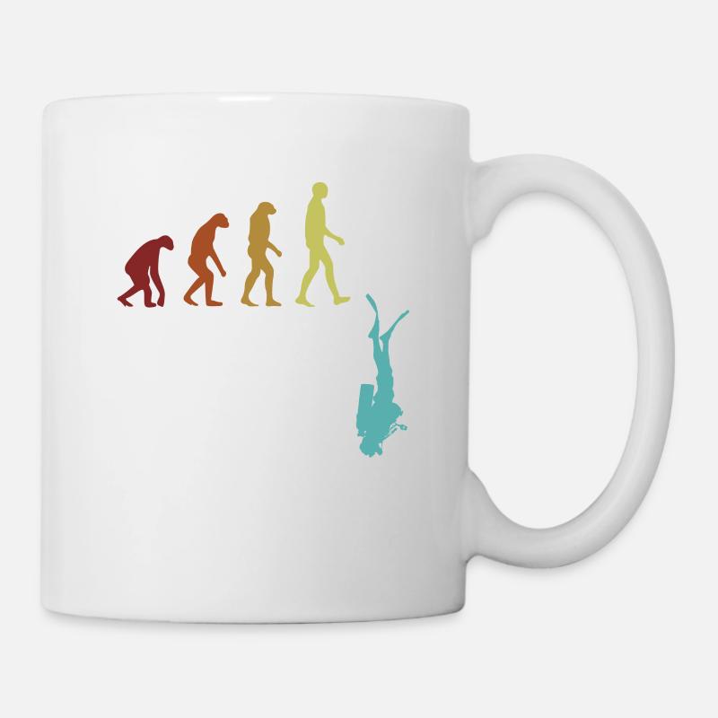 Masque de plongée sous-marine Evolution - Mug blanc - blanc