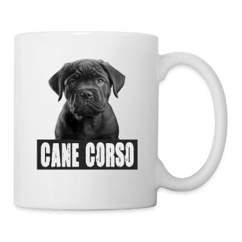 Cane Corso Welpe für einen Cane Corso Besitzer - Tasse - Weiß - Rechts