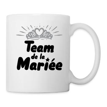 Team de la Mariée EVJF équipe Copines Mariage Gang - Mug blanc - blanc - Droite