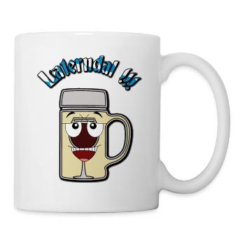 Laternenmaß / Laterne / Laterndal V2 - Tasse - Weiß - Rechts