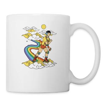 Gay Lesbienne LGBT Roller Skates Gaysian I Gift - Mug blanc - blanc - Droite