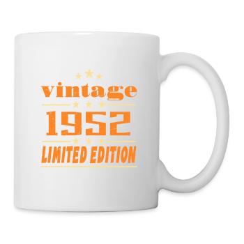1952 Vintage Retro Birthday Bday Gift 1952 - Mug blanc - blanc - Droite