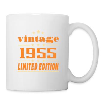 1955 Vintage Retro Birthday Bday Gift 1955 - Mug blanc - blanc - Droite