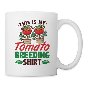 Chemise de sélection végétale de tomate, drôle de tomate - Mug blanc - blanc - Droite