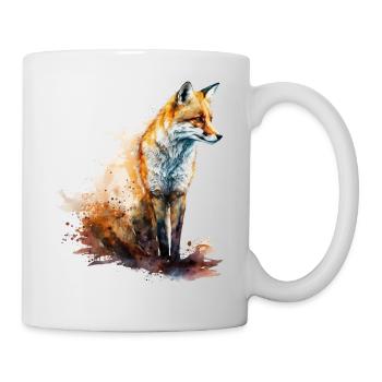Fox Gift Son Animal Wildlife Animal Motif Motif - Mug - white - Right