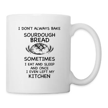 Cuisson au levain Baker Journeyman Bakery Bread - Mug blanc - blanc - Droite