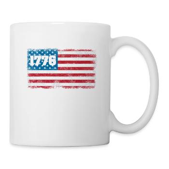 1776 Wir Das Volk Patriotisch US Amerikanische - Tasse - Weiß - Rechts