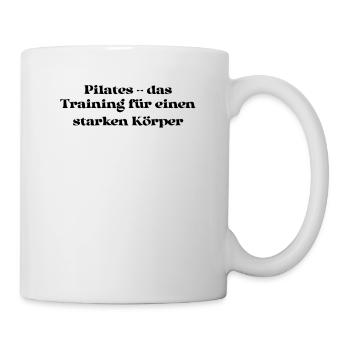 Pilates - Pilates - das Training für einen - Tasse - Weiß - Rechts