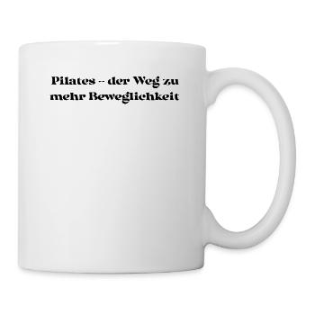 Pilates - Pilates - der Weg zu mehr Beweglichkeit - Tasse - Weiß - Rechts