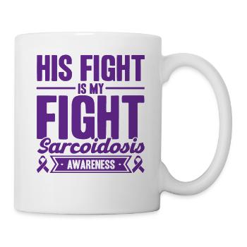Sarkoidose Bewusstsein Sarkoidose Unterstützung Sa - Tasse - Weiß - Rechts