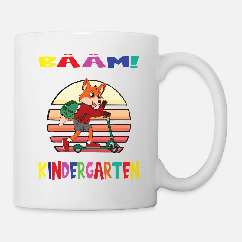Kindergartenkind Hallo Kindergarten Ich Komme - Tasse - Weiß