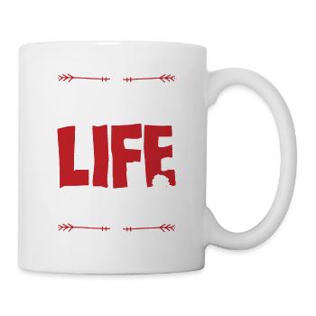 Love animal welfare - Mug - white - Right