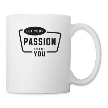Passion Pursuit: Motivational Graphic Design - Mug - white - Right