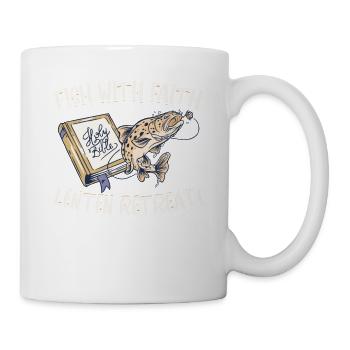 Fish With Faith Lenten Retreat Christian - Mug - white - Right
