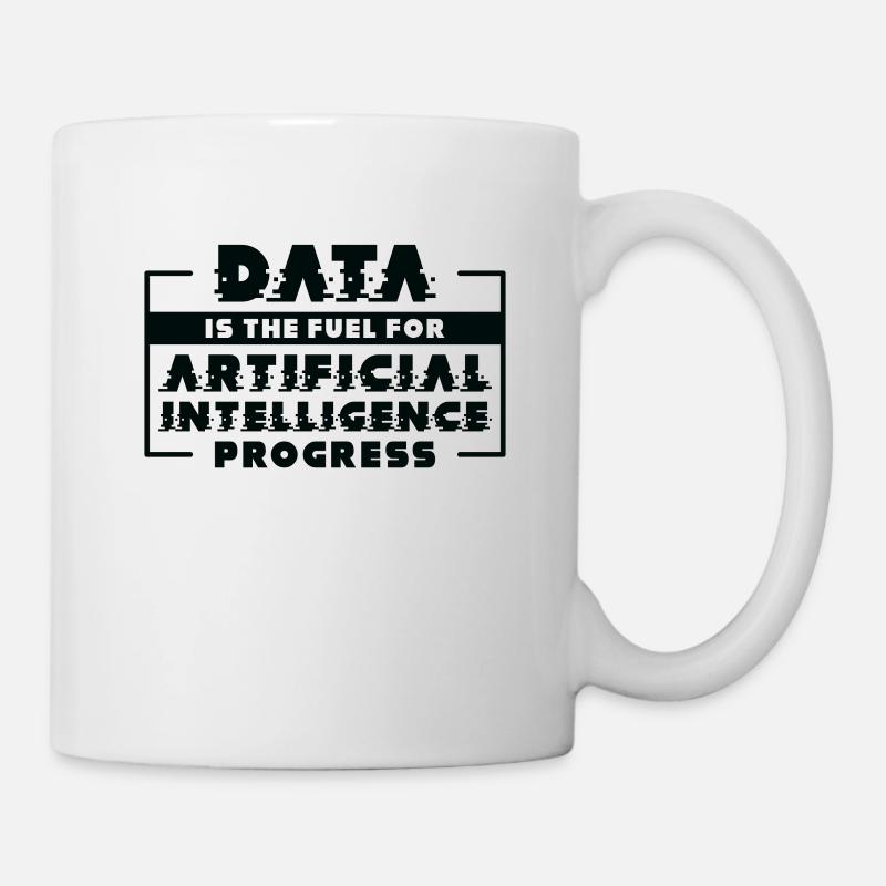 Künstliche Intelligenz Fortschritt Maschinelles - Tasse - Weiß